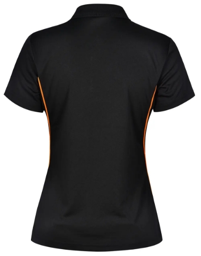 Picture of Winning Spirit, Ladies Cooldry S/S Contrast Interlock Polo